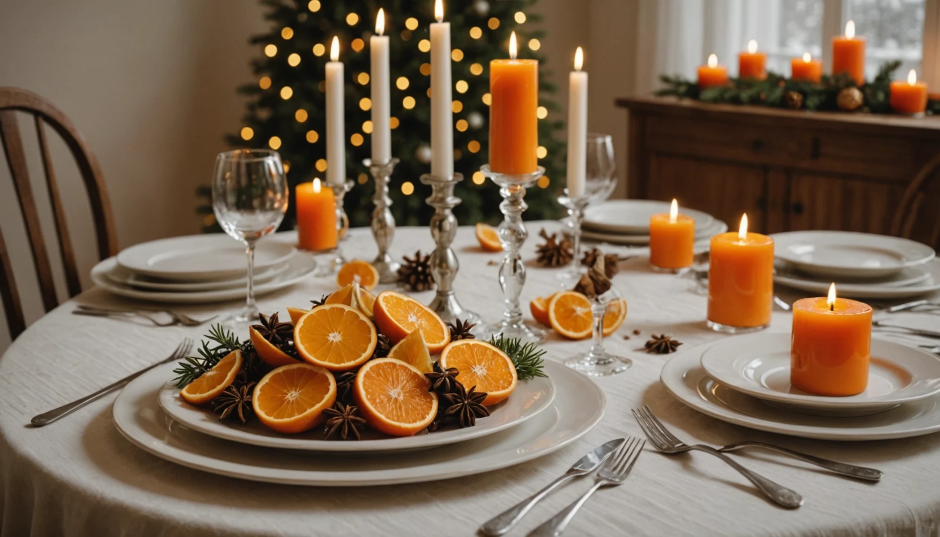 deco noel orange