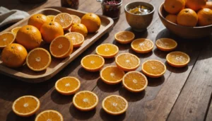 tranches oranges séchées