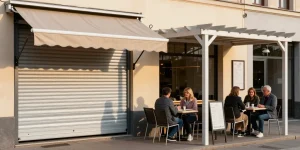 store banne restaurant