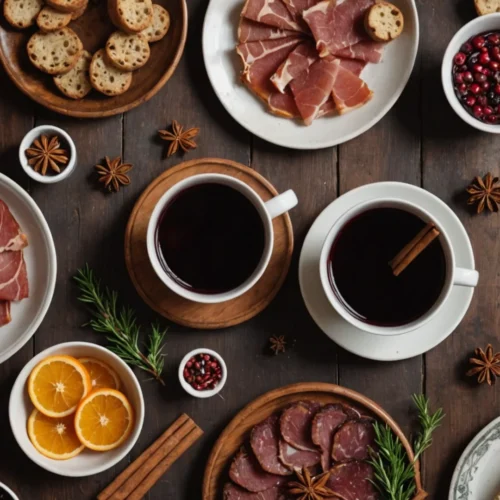Accords_Gourmands:_Quels_Mets_Salés_Déguster_avec_du_Vin_Chaud?