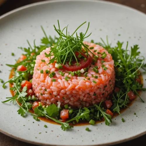 tartare de maigre