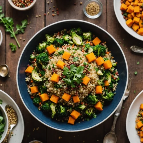 recette quinoa légumes d'hiver