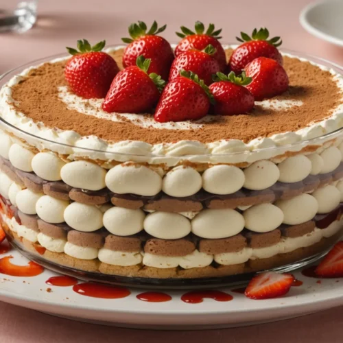 dans quoi tremper les biscuits pour un tiramisu aux fraises